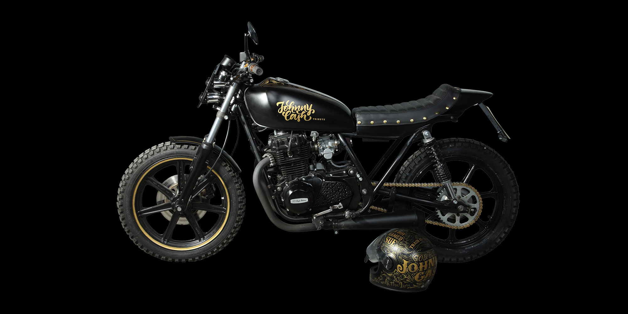 Kawasaki KZ Johnny Cash Tribute