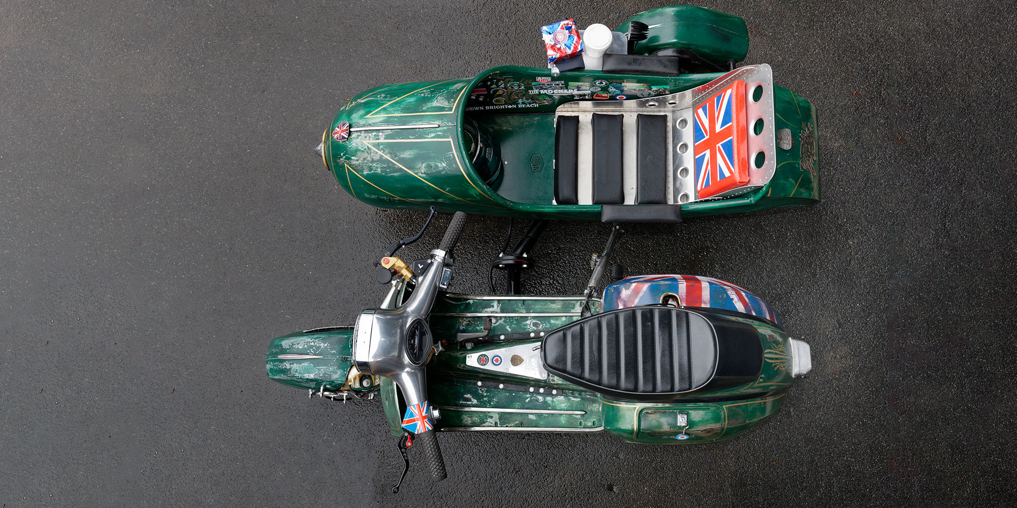 Vespa Sprint 210 Beiwagen