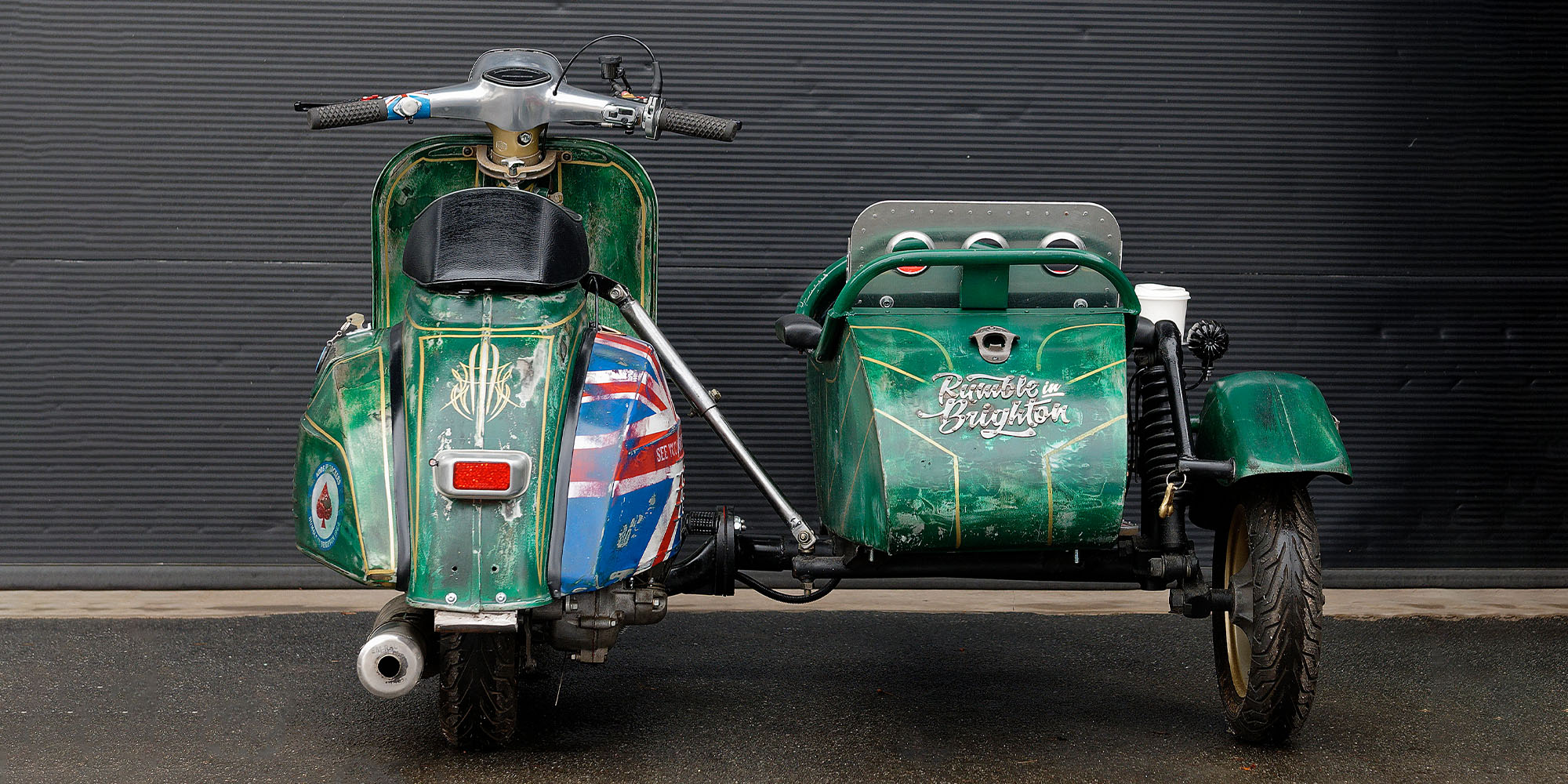 Vespa Sprint 210 Beiwagen