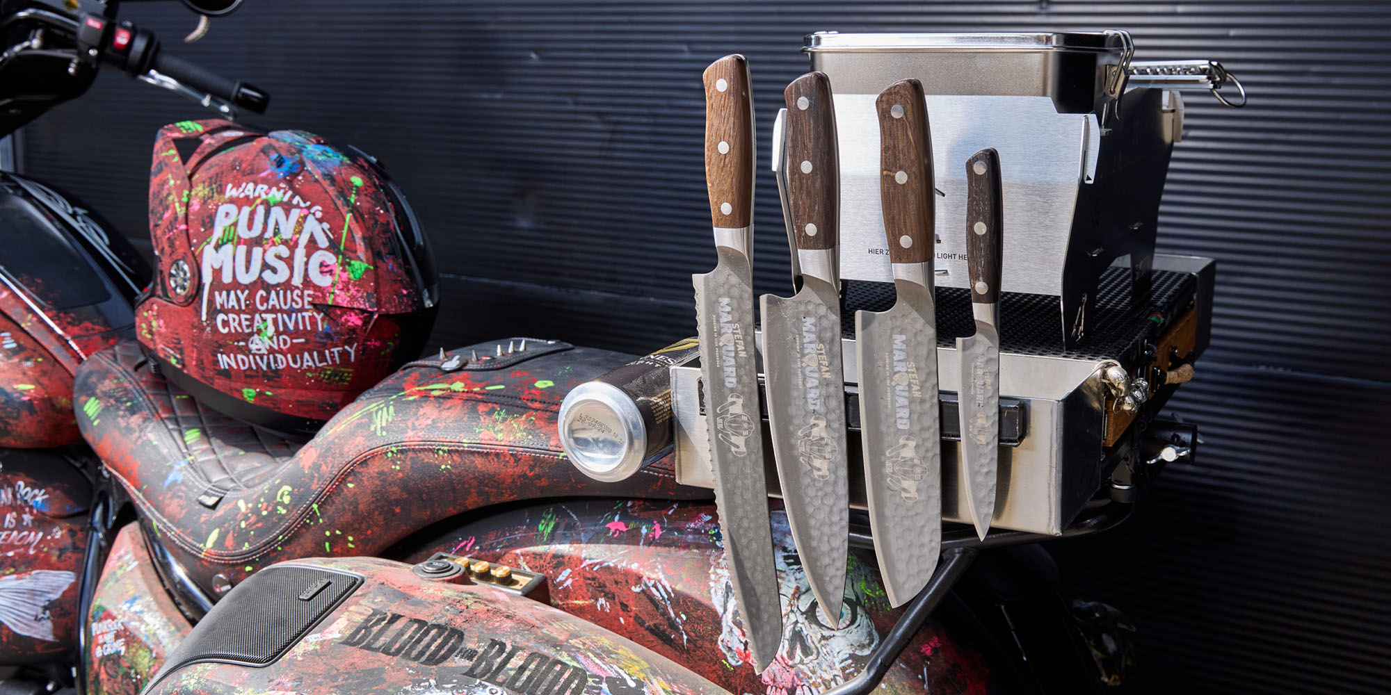 BMW R18 Bagger Stephan Marquard - Cooking is like Punk Rock